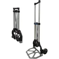 TRUTZHOLM Sackkarre Aluminium Sackkarre klappbar 80 kg Traglast geringes Eigengewicht, (Stück, 1-St), Teleskoprahmen