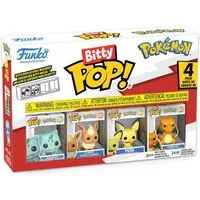 Funko Actionfigur Funko Bitty POP! Pokemon 4er Pack (zufällige Auswahl), 3 cm
