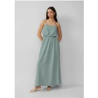 QS Maxikleid Kleid Langes Kleid mit Spaghettiträgern