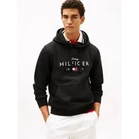 Tommy Hilfiger Hoodie BRAND LOVE BIG HILFIGER mit Logo-Grafik, normale Passform