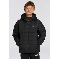 PUMA Winterjacke ESS HOODED PADDED JACKET mit Kapuze, entspannte Passform