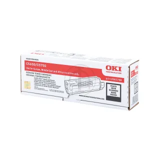 Original 43865708 OKI C5xxx Toner black 8000