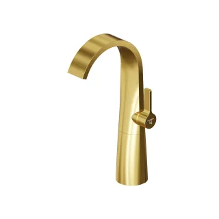 Steinberg Serie 280 Waschtisch-Einhebelmischer, Gold gebürstet 280 1700 BG