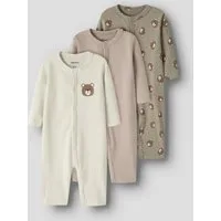 Name It Schlafoverall NBNNIGHTSUIT 3P AOP NOOS (Packung, 3-tlg)