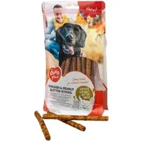 DUVO+ Chew! Huhn & Erdnussbutter Rolls, für: Hund