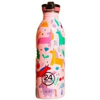 24 Bottles Trinkflasche Trinkflasche 0,5 l Magic Friends rosa mit Sportdeckel, Trinkflasche, Ø6,5cm, BPA frei