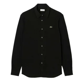 Lacoste - Hemd für Herren, Schmal, Langärmlig (Schwarz)