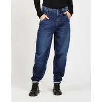 GANG 5-Pocket-Jeans 94VIA JOGGER mit Kordel, Balloon Fit