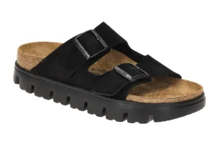 Birkenstock ARIZONA PAP CHUNKY Damenschuh 1028403 - Schwarz (Black/Black), An...