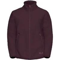 Jack Wolfskin Fleecejacke HIGH CURL JKT W mit durchgehendem Reißverschluss, aus Sherpa Fleece, atmungsaktiv