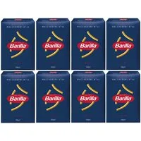 Barilla Nudeln, Barilla Maccheroni Nr 44 Pasta aus Hartweizengriess 500g 8er Pack