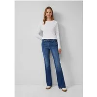 s.Oliver Bootcut-Jeans Jeans-Hose BEVERLY Jeans Beverly / Slim Fit / Mid Rise / Bootcut Leg