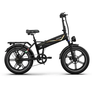 [EU DIRECT] OVIVO V2 2.0 Electric Bike HydraulicDisc Brake 48V 18Ah Battery 250W BAFANG Motor Top Speed 25KM/H 20*4.0inc