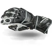 Lindstrands Motorradhandschuhe Glove Bergby Black/White