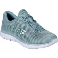 Skechers SUMMITS Slip-On Sneaker Freizeitschuh, Halbschuh, Schlupfschuh mit komfortabler Innensohle