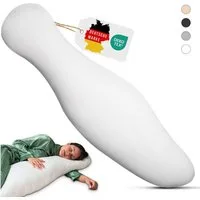Opanoli Seitenschläferkissen ergonomisches Seitenschläferkissen - entlastet Schulter/Rücken/Hüfte