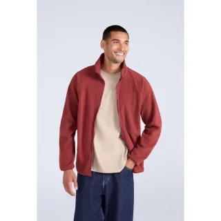 Mountain Warehouse - "Stockholm" Fleecejacke Durchgehender Reißverschluss für Herren (Rot)