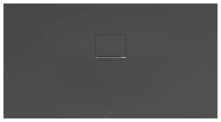 Villeroy & Boch Duschwanne Squaro Infinity (1475SQI2B) 1400x750x40mm Quaryl Anthracite UDQ1475SQI2BV1S