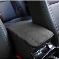LuxusKollektion Armlehne Armlehnenkissen Leder Mittelkonsole Auto SUV Motorrad Grau