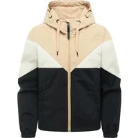Ragwear Funktionsjacke Rochele wasserdichte Damen Übergangsjacke mit großer Kapuze