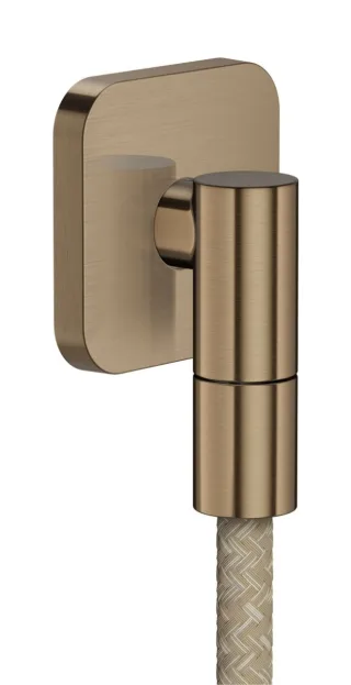 Hansgrohe Wandanschluss Axor Wall outlet Fine softsquare G1/2" brushed bronze , 36739140 36739140