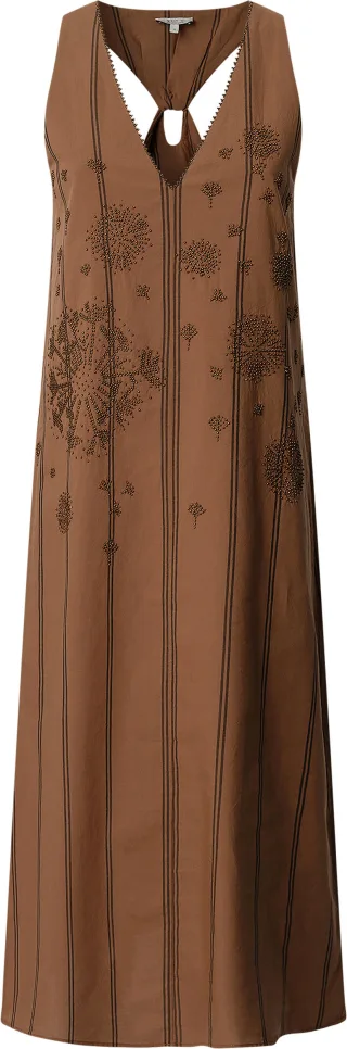 Pepe Jeans Apparel - W11 FERNAH DRESS EARTH BROWN - Gr. - S