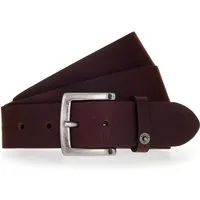 MUSTANG Ledergürtel (1-St) Mit Druckknopf-Applikation auf der Schlaufe, 4 cm