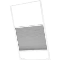 ventanara Dachfensterplissee Dachfenster passend für Velux Fenster Grau PK10