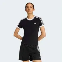 adidas Originals T-Shirt 3-STREIFEN SLIM sanft anliegende Passform, ohne Verschluss, für sportlichen Look