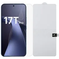 Wigento Displayschutzfolie Hydrogel für Xiaomi 17T Pro Full Cover Screen Schutz Kratzfest für Xiaomi 17T Pro, Hydrogel, Full Screen, selbstheilend