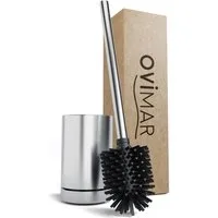 ovimar WC-Reinigungsbürste, (1-tlg), aus Edelstahl in Silber zur