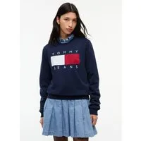 Tommy Jeans Sweatshirt TJW REG FLAG CREW Baumwolle