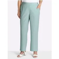Sheego Jerseyhose Hose lang normal