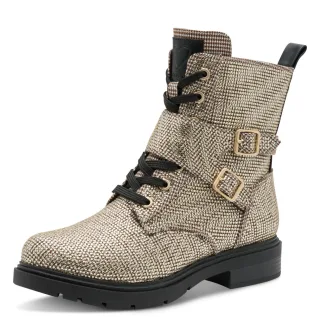 MARCO TOZZI - Da.-Stiefel beige structure - Gr. - 37