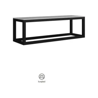 Burgbad Junit Wandablage OSJL050PN380 15,4 x 15 x 50 cm, Melamin