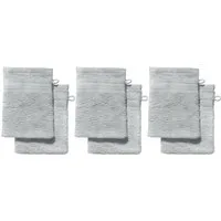 REDBEST Waschhandschuh Waschhandschuh "Chicago" 6er-Pack, Frottier, Walk-Frottier Uni