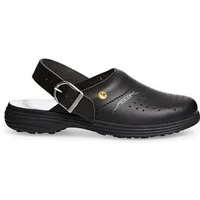Abeba The Original Plus Clog – Mikrofaser Perforiert OB Esd Src Berufsschuh