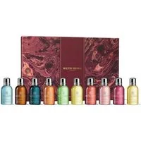 MOLTON BROWN Duschgel Stocking Filler Xmas Duschgel Geschenkset (10-teilig) (500ml)