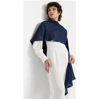 bonprix Schal, leicht durchscheinend, lässiger Überwurf, Poncho-Schal, Stola