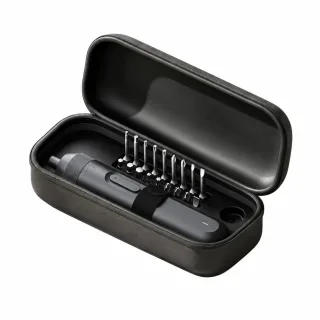 Electric Straight Handle Screwdriver 2000mAh 4N.m 3-Torque Settings Magnetic Bits Ring LED Forward And Reverse With Stor