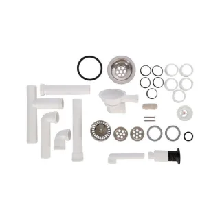 Villeroy und Boch Ablaufgarnitur 82480061 mit Handbetätigung, verchromt
