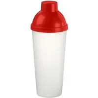 elasto Protein Shaker LAGOON auslaufsicherer Fitness shaker 500 ml mit Deckel, Shaker für Eiweiß- & Sportgetränke, BPA-frei, einfache Reinigung