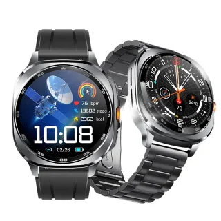 TS400 1.43-inch AMOLED Display GPS Multi-SatellitePositioning Flashlight Da GPT Altitude&Barometric Compass bluetooth Ca