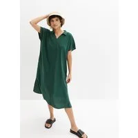 bonprix Tunikakleid für den Alltag, aus Leinen-Viskose-Mix, weite Kaftan-Form