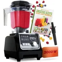 Nutrilovers Standmixer Profi Standmixer - Hochleistungsmixer 2000W - Smoothie Maker - 2L, 2000 W