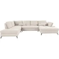 OTTO home Wohnlandschaft Costello U-Form, B: 363 cm mit Sitztiefen- & Armteilverstellung, optional Schlaffunktion & Bettkasten