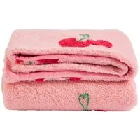 Next Tagesdecke Fleece-Plaid mit Kirschen