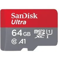 Sandisk SanDisk MicroSDXC Ultra 64GB 140MB/s Speicherkarte