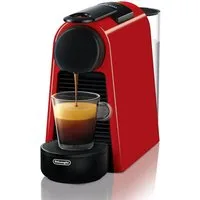 NESPRESSO Kapselmaschine Essenza Mini EN85.R von DeLonghi, Red, inkl. Willkommenspaket mit 7 Kapseln
