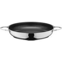 Silit Bratpfanne Calabria 32 cm, Induktion, mit PFTE-Antihaftbeschichtung, Cromargan® Edelstahl Rostfrei 18/10 (1-tlg), Edelstahlgriff, für alle Herdarten geeignet, backofenfest